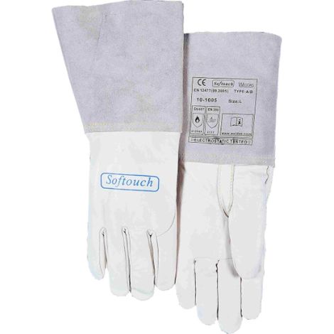 Guanti da saldatore a 5 dita WELDAS 10-1005 XXL