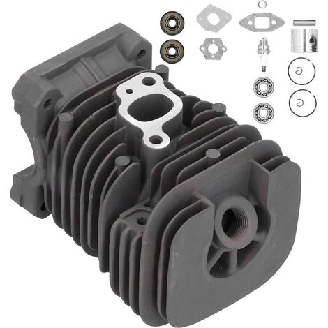 Chainsaw Cylinder, Exquisitely Crafted Cylinder for Partner Poulan 350 351 390 420 2150 2250 2450 2550. (1/5)