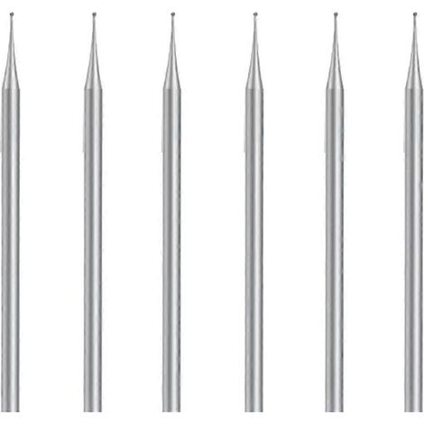 Un ensemble de limes sphériques, de limes sphériques à tige de 3/32 de pouce et de forets de gravure de bijoux de 1,2 mm. (1/5)