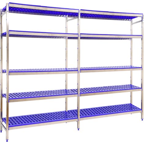 Simonrack Mensola in Metallo Acciaio Inossidabile 1600x2490x500 mm