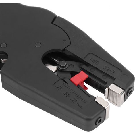 Multifunktionaler Drahtschneider, automatischer Isolationsabisolierer und manuelles Crimpwerkzeug (0,2-10 mm²). (1/5)