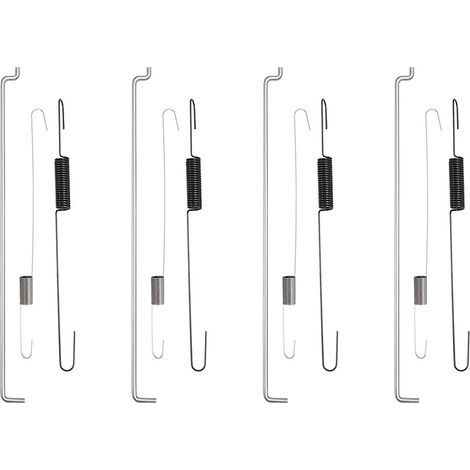 Kit de ressort de rappel d'accélérateur 4 pièces ensemble régulateur bielle régulateur générateur à essence accessoires adaptés pour GX140 GX160 GX200 (1/5)