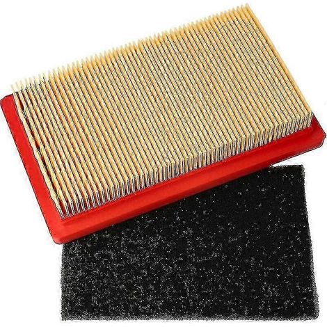 Ensemble de filtres à air orange et noir pour tondeuse Viking MB2RT et MB4R (1/4)