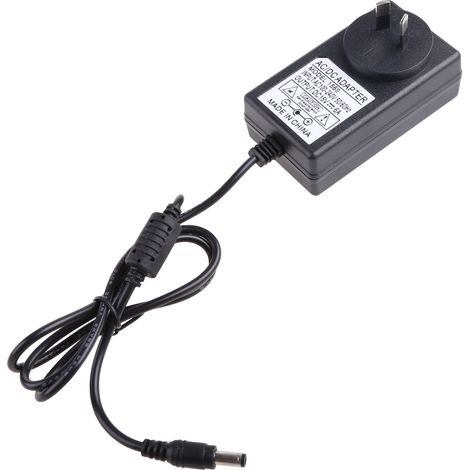 Adaptateur secteur LED avec connecteur mâle 5,5 x 2,1-2,5 mm pour transformateur d'éclairage 15 V CC / 100-240 V CA pour ruban LED
