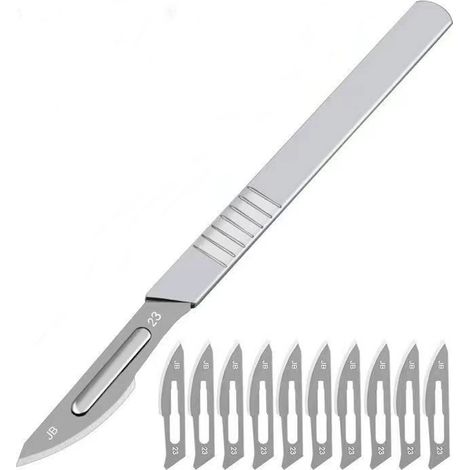 Couteau à Pain en Acier au Carbone - Couteau de Boulangerie pour Baguette et Pains Moelleux, Outil de Coupe Manuel Précis pour la Maison-x