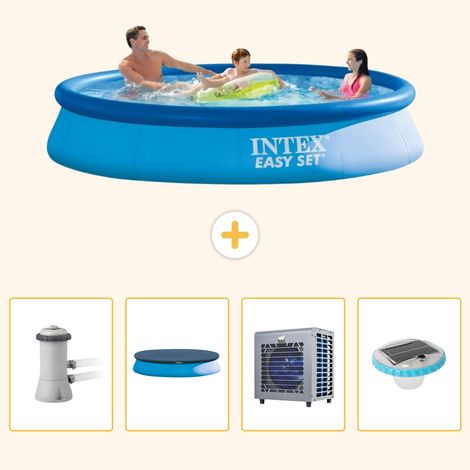 Intex Piscine Easy Set Ronde - 366x76 cm - 5-pièces S175 (1/5)