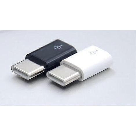 Câble convertisseur OTG Android (lot de 6, blanc et noir) (1/5)