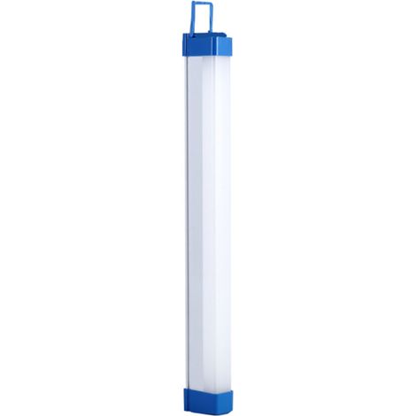 Lampe de secours LED rechargeable E17918W, lampe lumière du jour, lampe solaire, tube LED étanche USB, éclairage d'appoint pour streaming en direct, camping et vente ambulante (1/5)
