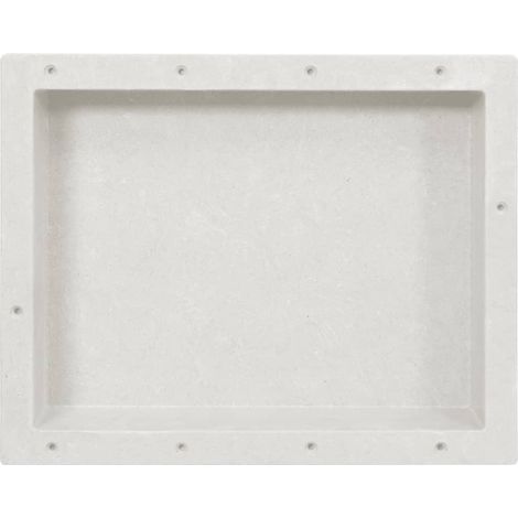 Maison Exclusive - Nicchia da Doccia in Bianco Opaco 41x51x10 cm (1/5)
