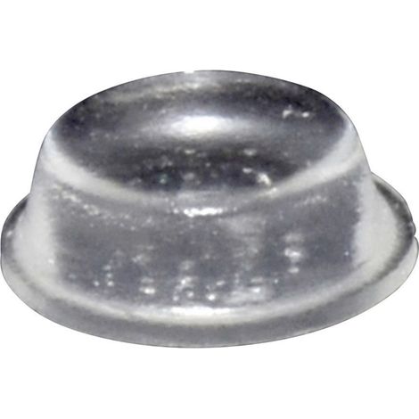 TOOLCRAFT PD2014C Gerätefuß selbstklebend, rund Transparent (Ø x H) 14 mm x 4.5 mm 1 St.