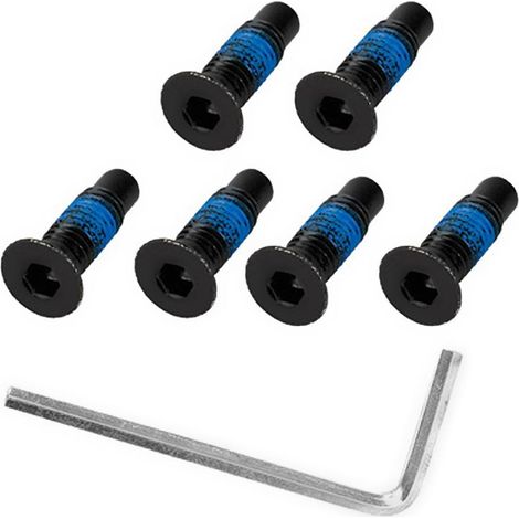 Accessoires pour vis de fixation avant de trottinette électrique - 6 vis et tournevis - Vis de rechange pour trottinette électrique - Accessoires et pièces détachées pour trottinette électrique (1/5)