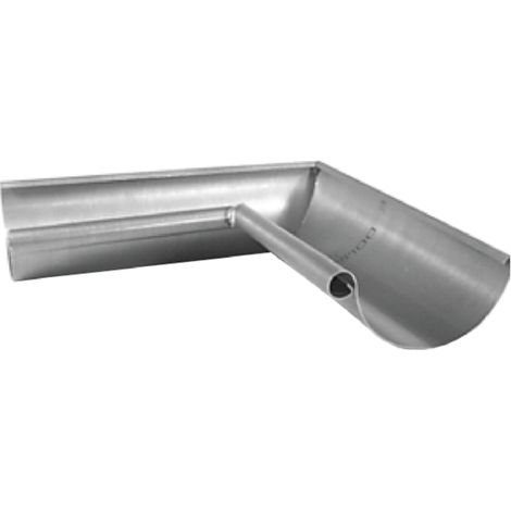 Staffa interna standard mezza tonda saldata AMELUX - rame - dev.25 - 51367 (1/2)