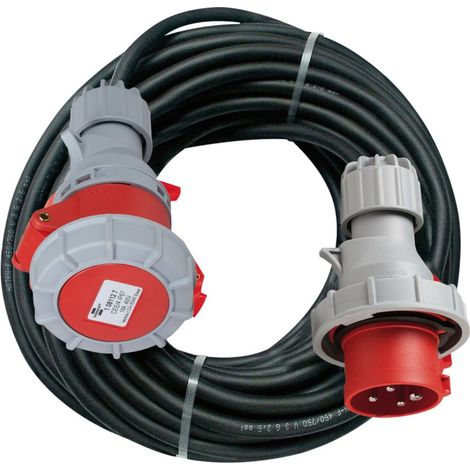Rallonge Brennenstuhl noire H07RN-F 4G2.5 CEE IP67 25 m