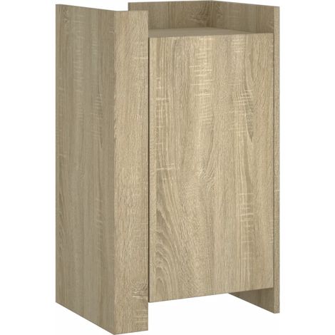 Credenza buffet cassettiera mobile contenitore organizer cucina soggiorno soggiorno Sonoma 45 x 35 x 75 cm derivati del legno marrone 020031571