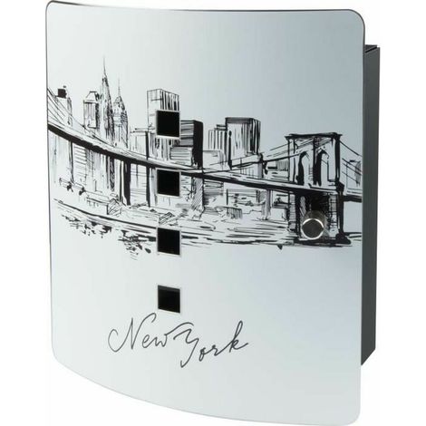 BURG-WACHTER Armadio per chiavi 6204/10 Ni Skyline NY (1/5)