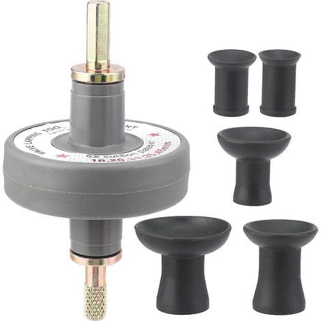 Kit d'outils de rodage de soupapes, outil de rodage de soupapes pour perceuse, kit de rodage de soupapes pour petits moteurs avec 5 ventouses (1/2)