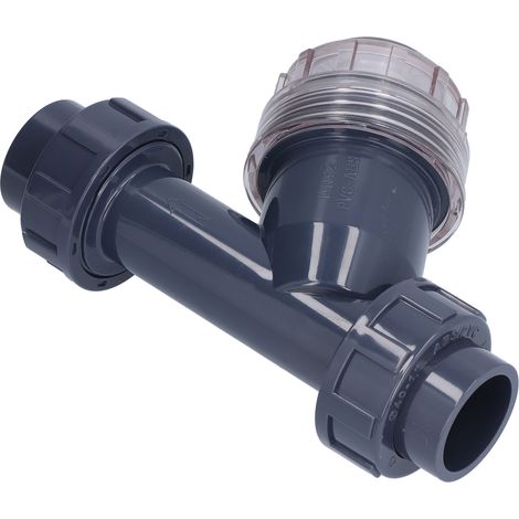 Filtre à goutte-à-goutte de type Y, régulateur de pression pour l'irrigation, 40 mm, pour aquariums et industrie chimique. (1/5)