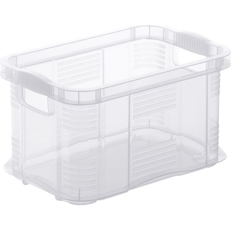 Rotho Aufbewahrungsbox Agilo 29 x 19 cm 6 L transparent Box (1/2)