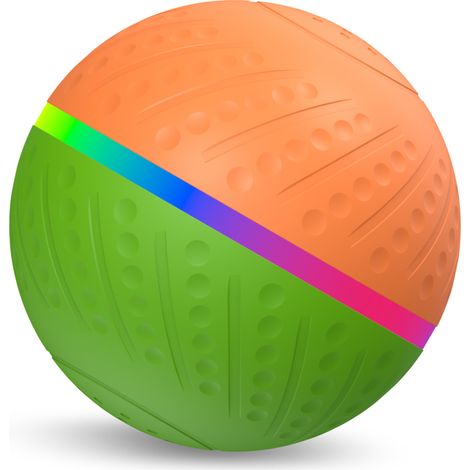 Balle interactive pour animaux - Double mode : déclenchement radar, évitement obstacles - Étanche et rechargeable (1/5)