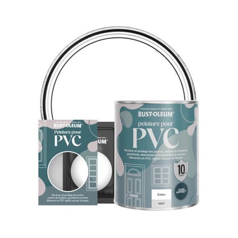Peinture pour PVC, Finition Mate - Coton (1/3)