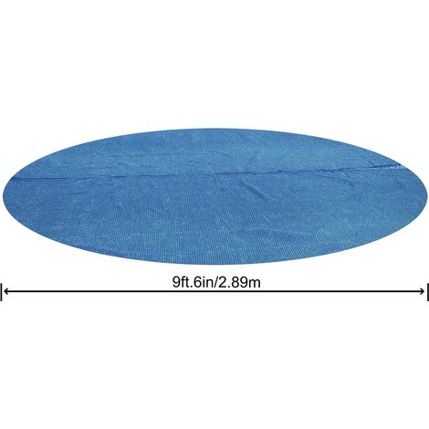 Cobertor Solar Redondo para Piscina Desmontable Bestway Ø289 cm