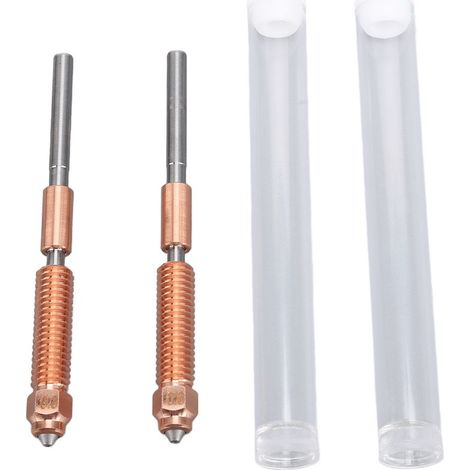 2-teilige 0,6 mm 600 mm/s Dual-Metall-3D-Druckerdüse für Ender 3 V3 Plus K1C (1/5)
