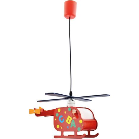 Suspension Luminaire pour Chambre d'Enfant en Forme d'Hélicoptère - PANGIVO (1/5)