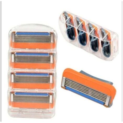 NALOOKAMIC Pack de 16 rasoirs pour homme avec lame compatible Fusion 5 (1/3)