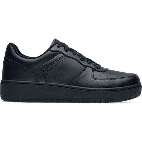Zapatillas antideslizantes con cordones y amortiguación de espuma Revive HOLCOMBE BLACK SHOES FOR CREWS 43 Negro