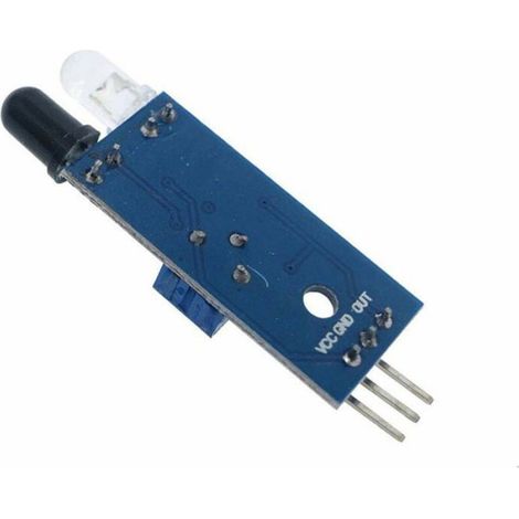 Capteur Infrarouge - Module Évitement Obstacle - Pour Robot Voiture Arduino - 2 à 30 cm - 35° - 3-5 V - Lot de 10 (1/4)