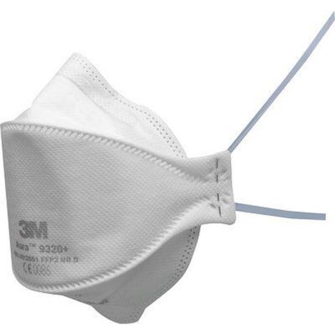 mascarilla plegable ffp2. autofiltrante. protección contra partículas. material no tejido filtrante - 3m ( color:000000 20)
