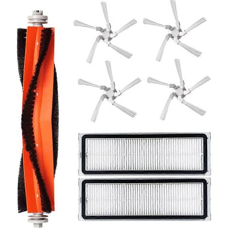 Filtre pour aspirateur brosse pour aspirateur Filtre de brosse pour aspirateur filtre de Accessoires Dreametech W10 Pro Robot Aspirateur Main Brosse Side Filtre de remplacement pièce détachée (1/5)