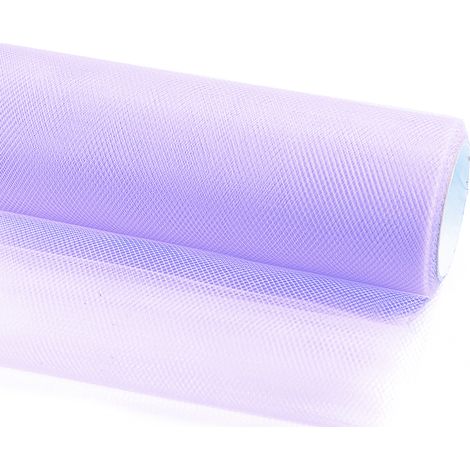 Tulle liscio, lilla, 15 cm x 9 m, 1 pz. (1/4)