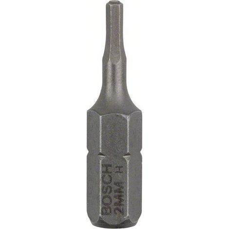 Bosch Schrauberbit Extra-Hart HEX 2, 25 mm