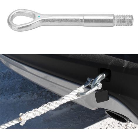 Crochet de remorquage de voiture, anneau d'oeil de remorquage argenté A221315006 de remplacement pour mercedes-benz CL(216)2006 – 2014 (1/4)