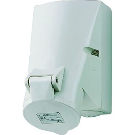 Mennekes CEE-WANDSTECKD.16A 5P 1H 400V (AM 2840A)