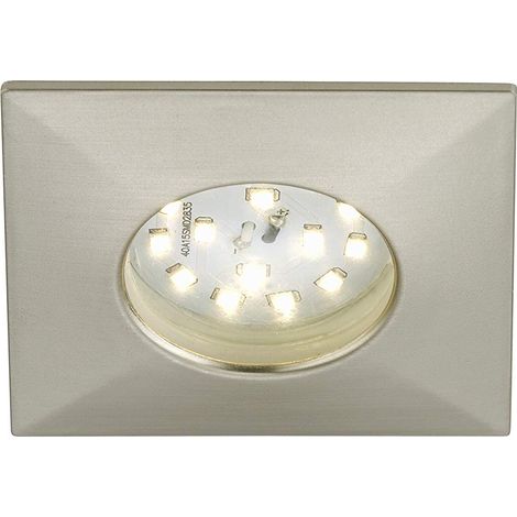 BRILONER 7235-012 - FARETTO DA INCASSO LED 1X5W 400LM QUDRATO IP44 PER ESTERNO (1/3)