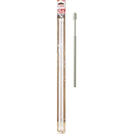 Varilla extensible para visillo - 70-125 cm - Blanco (1/3)