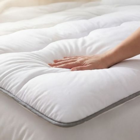 CASABEL Surmatelas Nuage en Microfibre, 2 personnes, 160x190cm
