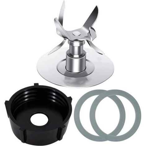 PièCes de Rechange pour Lames de MéLangeur Oster Osterizer avec Fond de Pot de MéLangeur 4902et Lame de Fusion à 6Points BLENDER (1/4)