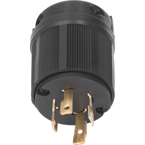 Prise industrielle verrouillable à 4 trous en laiton PA66 pour générateur, sèche-linge, cuisinière, 260/450 V CA, 30 A (1/5)