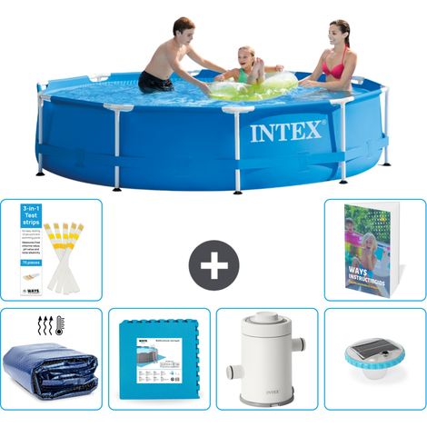 Frame Pool Rund - 305x76 cm - 7-teilig S152
