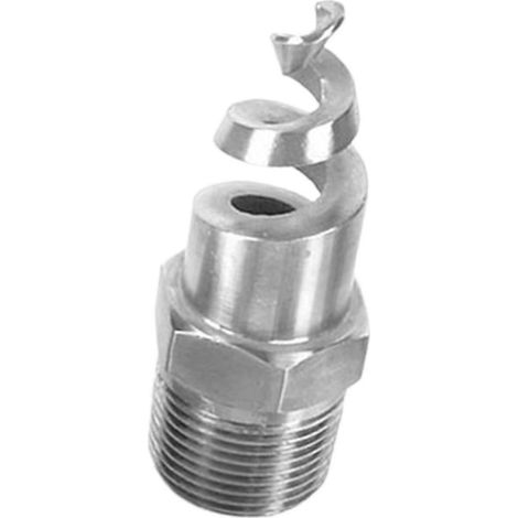 Buse d'atomisation à cône spiralé, buse de pulvérisation robuste en métal pour l'élimination de la poussière, pour l'arrosage par aspersion, le refroidissement par gaz et liquide-0.25inch (1/5)