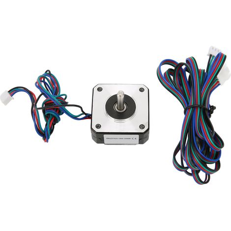 Moteur pas-à-pas 20mm pour imprimante 3D Voron V2.4, matériau métallique, couple élevé et fonctionnement silencieux. (1/5)
