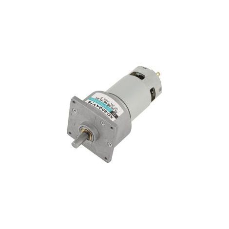 Micro-moteur à engrenages métalliques CC 35 W – 24 V, 5 tr/min, vitesse réglable et inversion sens de rotation (1/5)