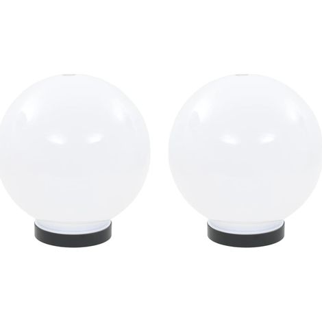 Lampe à LED sous forme de boule 2 pcs Sphérique 20 cm PMMA (1/5)