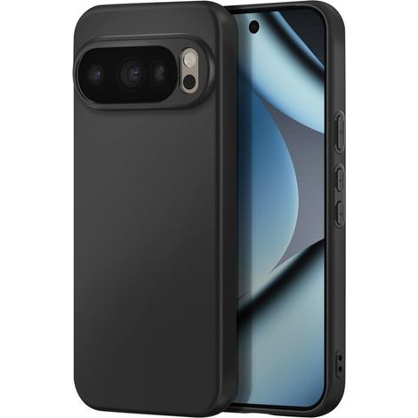 Coque Magsafe - AVIZAR - Google Pixel 10 Pro - Silicone Souple - Polycarbonate - Noir (1/5)