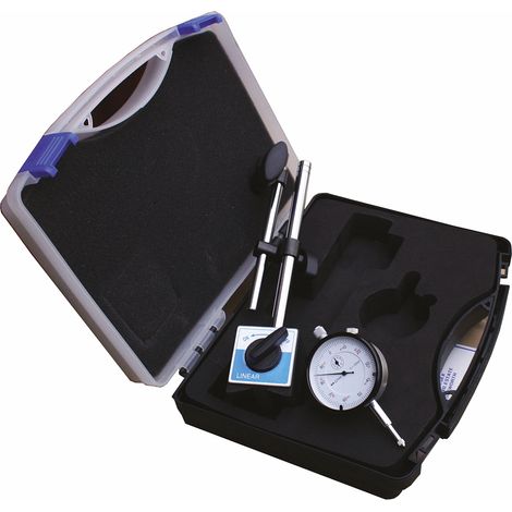 Kit de mesure RS PRO Comparateur à cadran, socle magnétique ( Prix pour 1 )