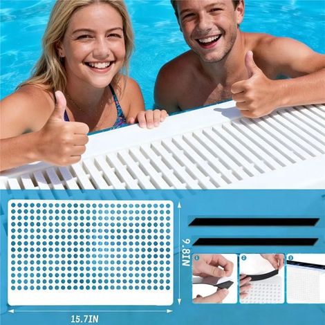 Accessoires de piscine Écumoire de piscine T22C, filet de récupération des feuilles et débris pour piscine et bassin. (1/5)