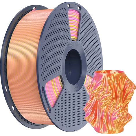 Filamento per stampante 3D, PLA Plus, colori assortiti, 1 kg, oro rosa (1/2)